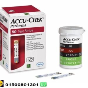 شرائط جهاز السكر اكوا تشيك بيوفرما Accu Chek Performa Strips